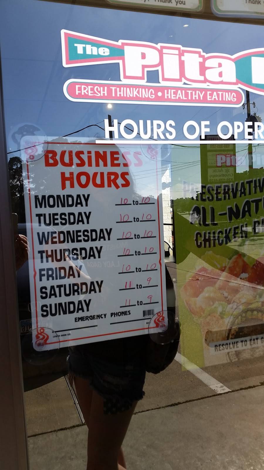 Pita Pit | restaurant | 2100 Sam Houston Ave, Huntsville, TX 77340, USA | 9364395230 OR +1 936-439-5230