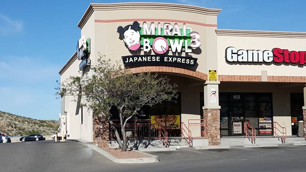 Mirai Bowl | restaurant | 965 N Resler Dr, El Paso, TX 79912, USA | 9155819966 OR +1 915-581-9966