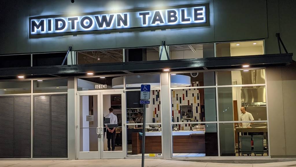 Midtown Table | restaurant | 5016 Gate Pkwy Suite 6, Jacksonville, FL 32256, USA | 9045034122 OR +1 904-503-4122