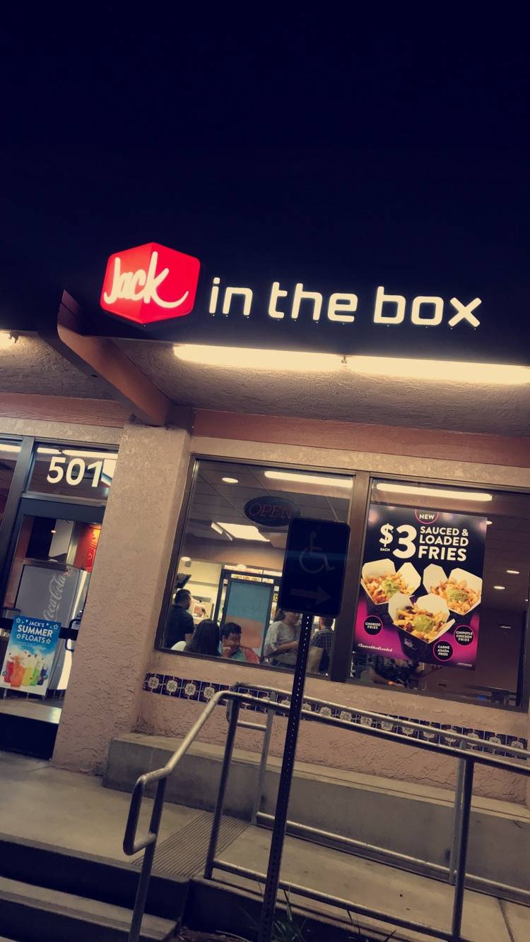 Jack in the Box | restaurant | 501 N Milpas St, Santa Barbara, CA 93103, USA | 8059657714 OR +1 805-965-7714
