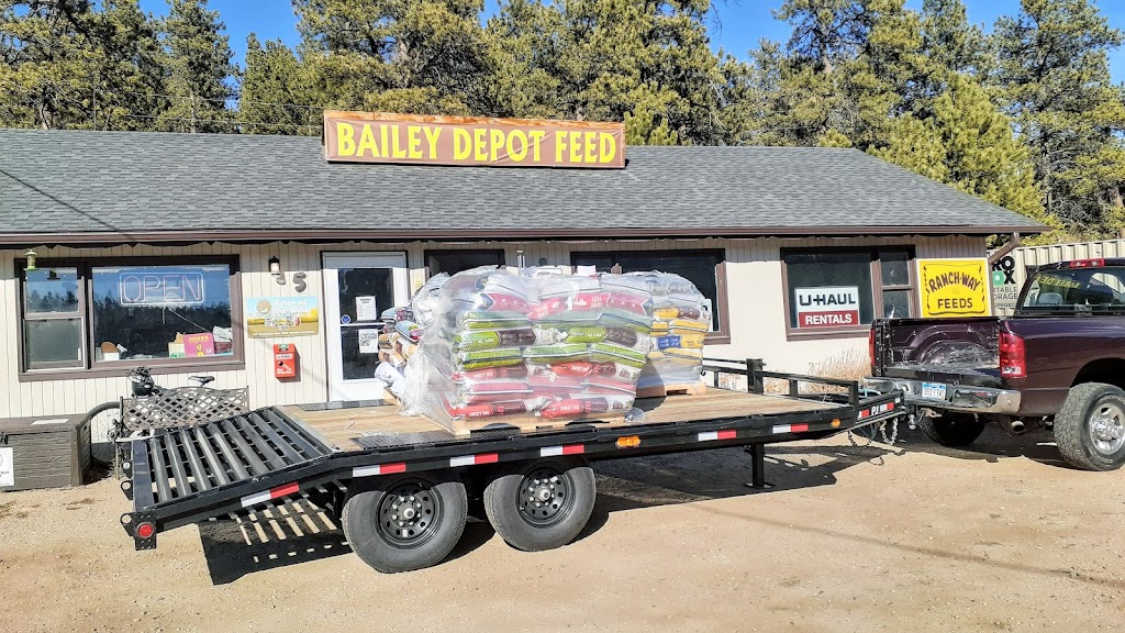Bailey Depot Feed and U-Haul | restaurant | 1 Dellwood Dr Unit 5, Bailey, CO 80421, USA | 7206714160 OR +1 720-671-4160