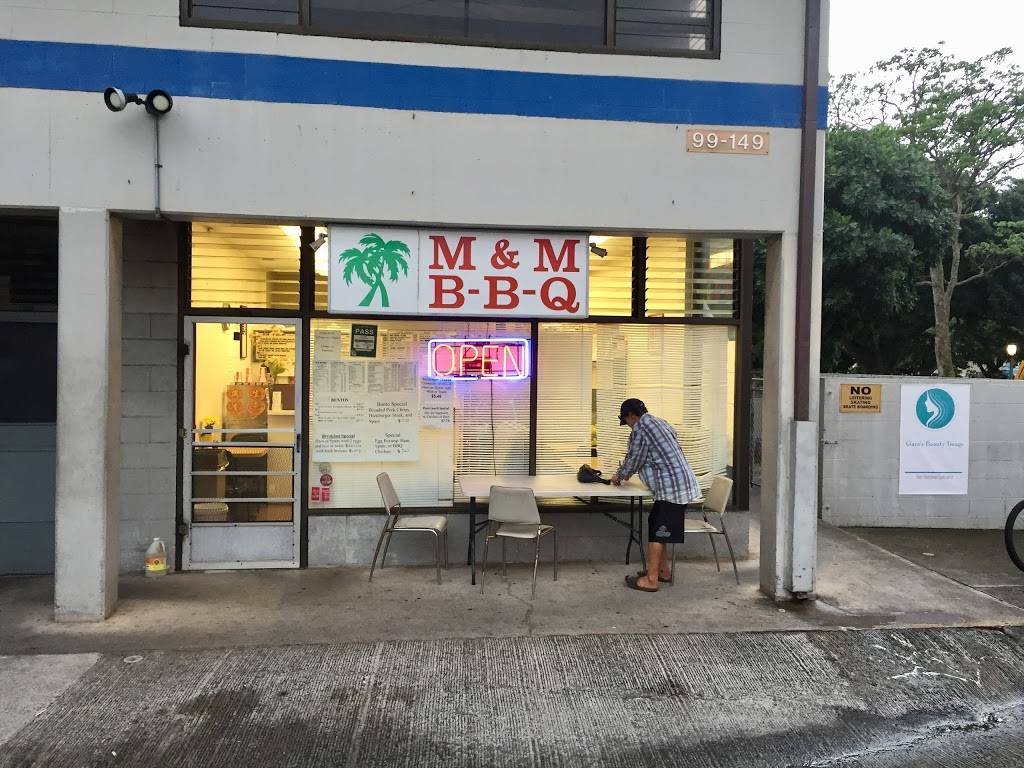 M & M BBQ | restaurant | 99-149 Moanalua Rd # 104, Aiea, HI 96701, USA | 8084886739 OR +1 808-488-6739