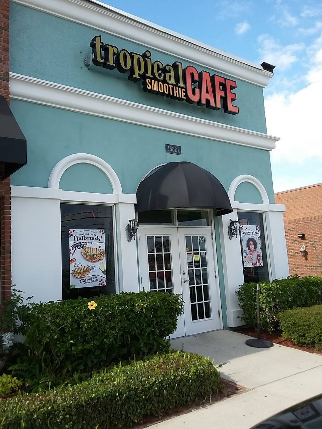 Tropical Smoothie Cafe | restaurant | 3682 N Wickham Rd Suite E, Melbourne, FL 32935, USA | 3214267704 OR +1 321-426-7704