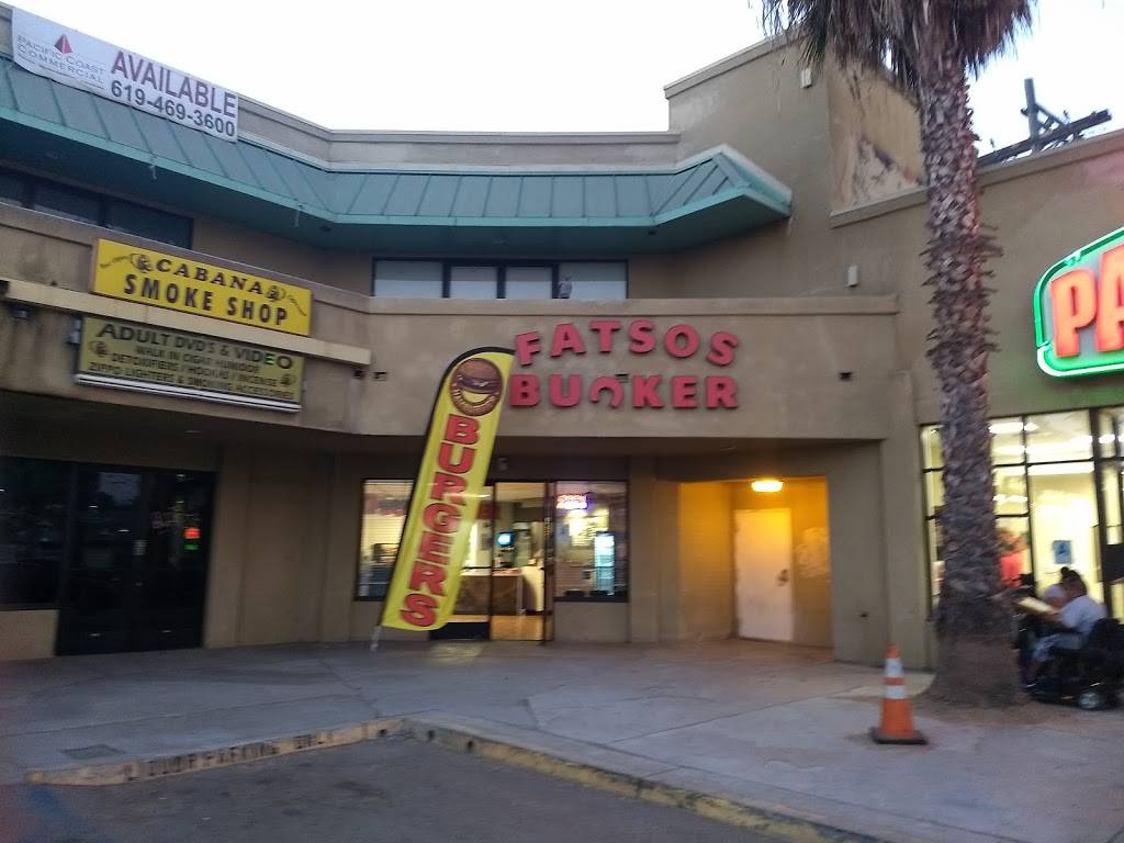 Fatsos Bunker | restaurant | 688 Hollister St ste b, San Diego, CA 92154, USA | 6192070800 OR +1 619-207-0800