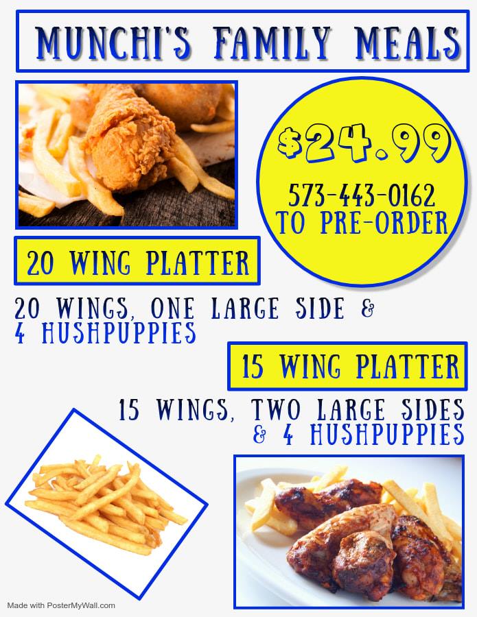 Munchis Fish & Chiccn | restaurant | 922 Business Loop 70 E, Columbia, MO 65201, USA | 5734430162 OR +1 573-443-0162