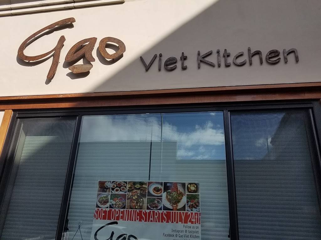 GAO VIET KITCHEN | restaurant | 313 S San Mateo Dr, San Mateo, CA 94401, USA | 6504772524 OR +1 650-477-2524