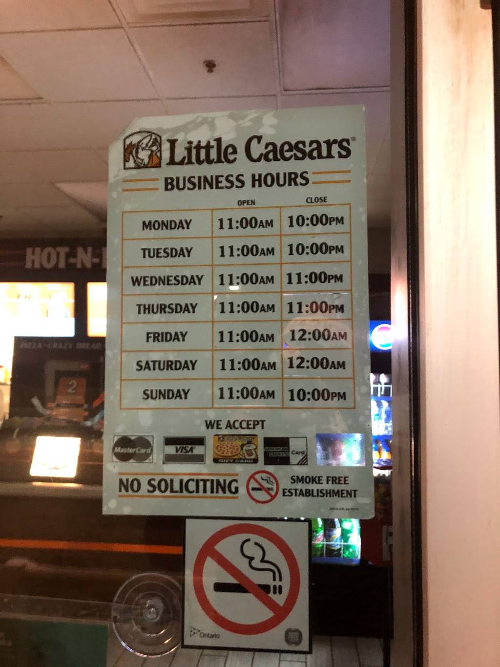 Little Caesars Pizza | meal takeaway | 237 Mapleview Dr E, Barrie, ON L4N 4E9, Canada | 7057337770 OR +1 705-733-7770