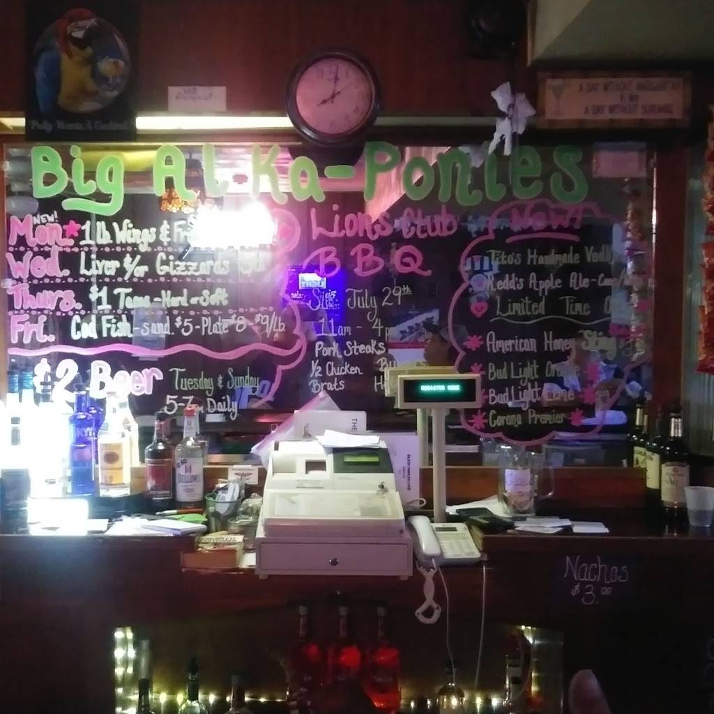 Big Al Ka-Ponies | restaurant | 611 N 2nd St, Lenzburg, IL 62255, USA | 6184757120 OR +1 618-475-7120