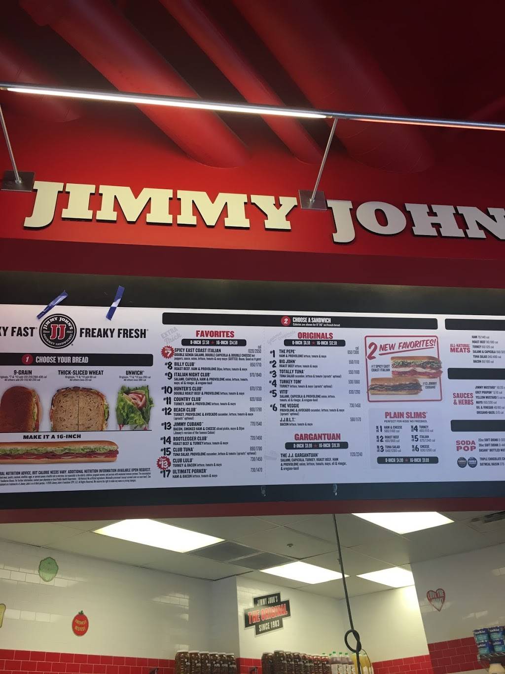 Jimmy Johns | meal delivery | 3110 N Central Ave Ste. 106, Phoenix, AZ 85013, USA | 6027598932 OR +1 602-759-8932