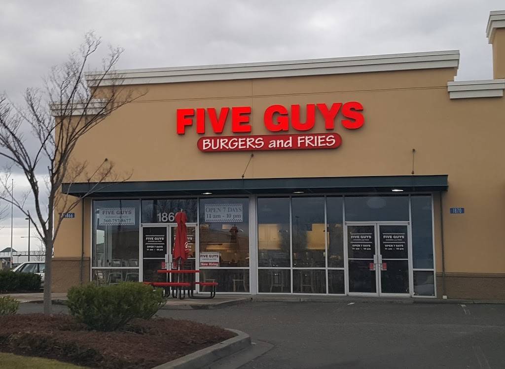 Five Guys | meal takeaway | 1870 Marketplace Dr, Burlington, WA 98233, USA | 3607578677 OR +1 360-757-8677