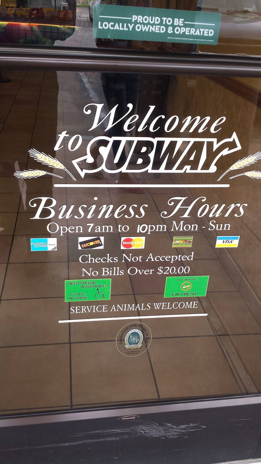 Subway Restaurants | restaurant | 6401 White Ln Suite 109, Bakersfield, CA 93309, USA | 6618336166 OR +1 661-833-6166