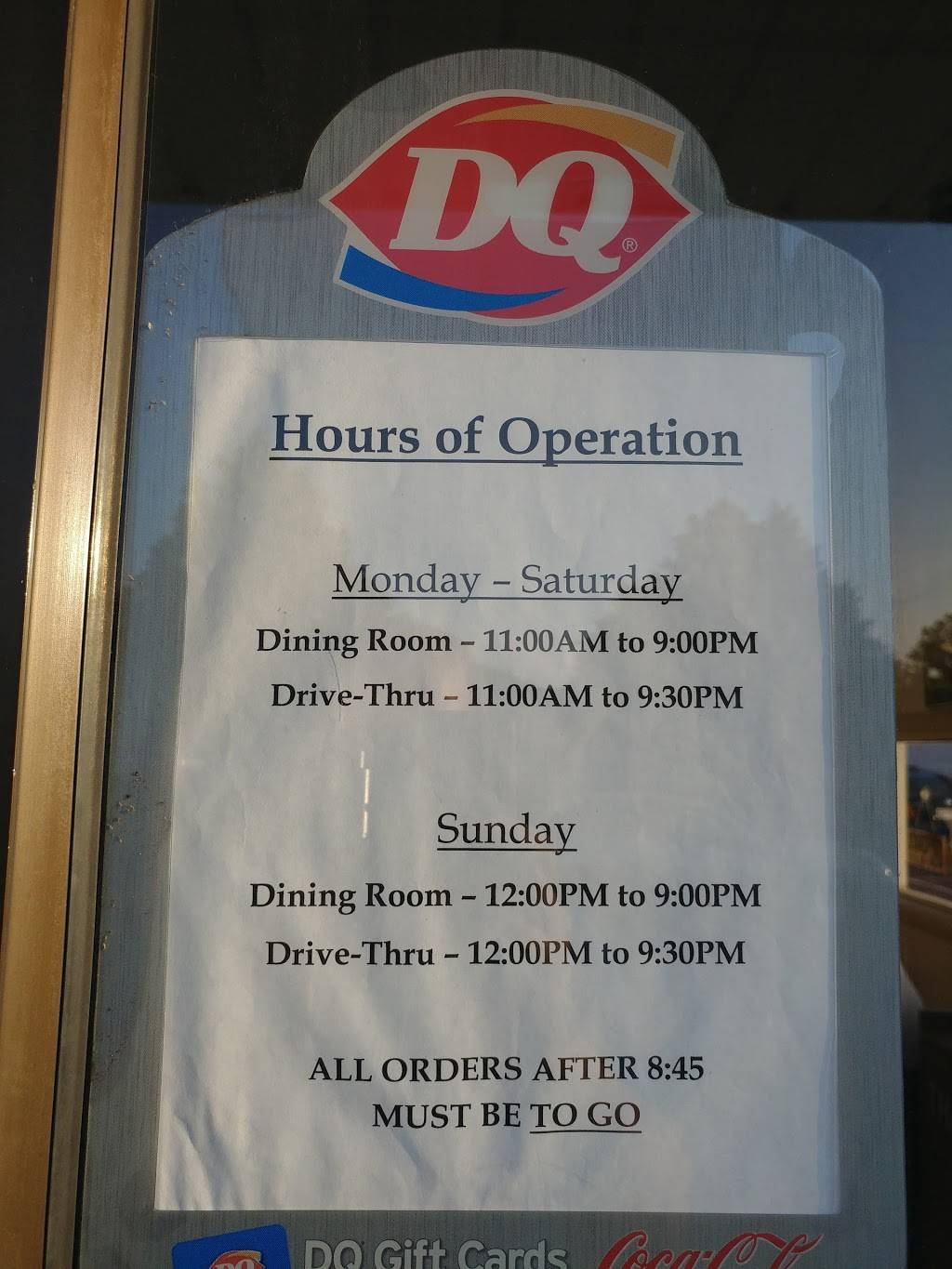 Dairy Queen | restaurant | 215 E Home Rd, Springfield, OH 45503, USA | 9373991812 OR +1 937-399-1812