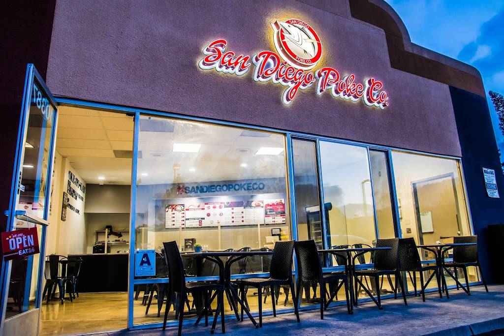 San Diego Poke Co. | restaurant | 10387 Friars Rd, San Diego, CA 92120, USA | 6195844786 OR +1 619-584-4786