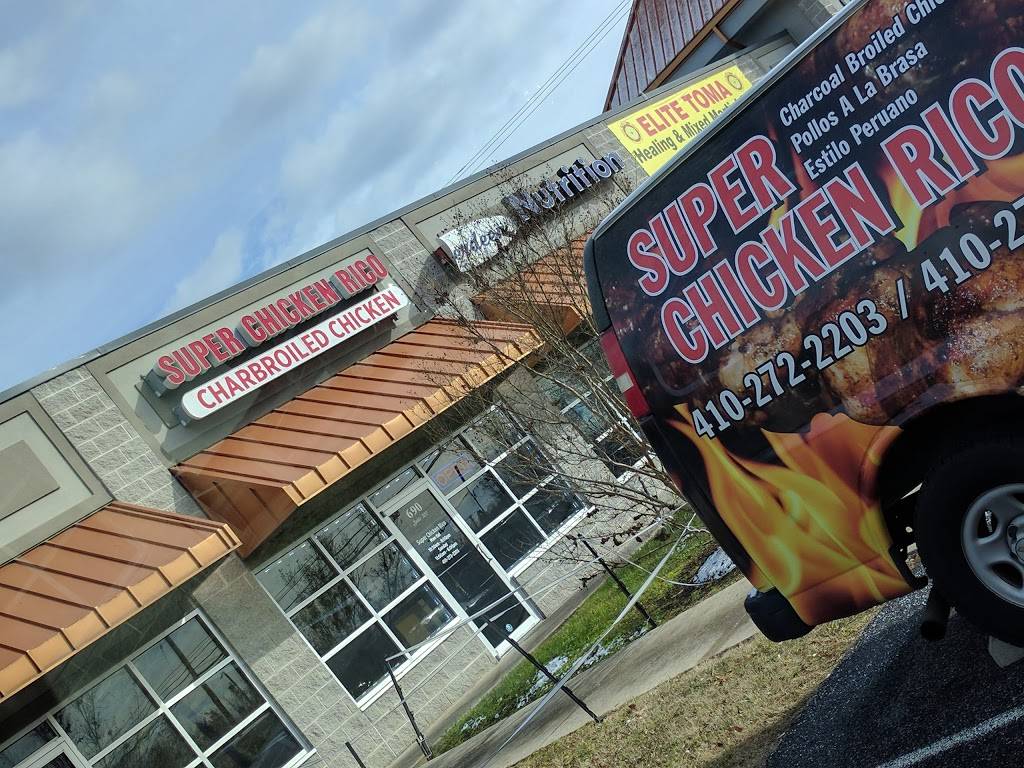 Super Chicken Rico | restaurant | 690 S Philadelphia Blvd #300, Aberdeen, MD 21001, USA | 4102722203 OR +1 410-272-2203