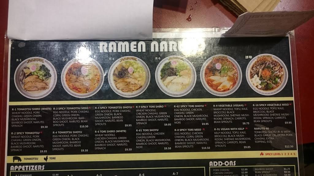 RAMEN NARUTO | restaurant | 120 E Lemon Ave, Monrovia, CA 91016, USA | 6267754400 OR +1 626-775-4400