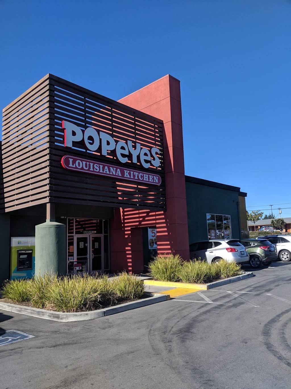 Popeyes Louisiana Kitchen | restaurant | 590 Auto Center Dr Unit 1A, Watsonville, CA 95076, USA | 8313194424 OR +1 831-319-4424