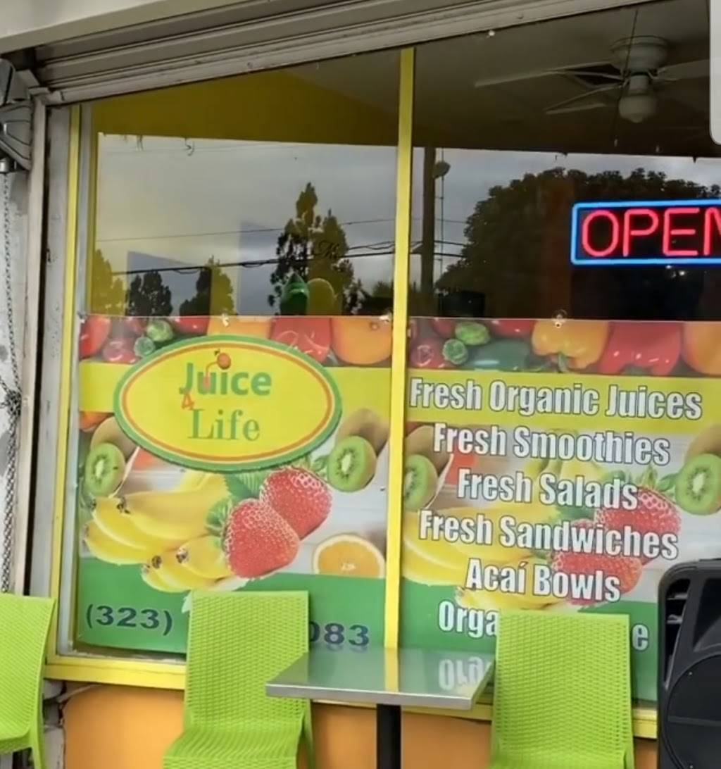 Juice 4 Life | restaurant | 11145 S Western Ave, Los Angeles, CA 90047, USA | 3233051083 OR +1 323-305-1083