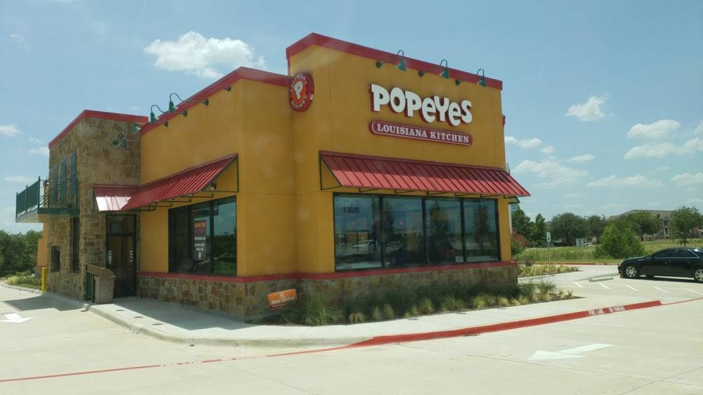 Popeyes Louisiana Kitchen | restaurant | 13620 Raceway Dr, Northlake, TX 76262, USA | 9726202287 OR +1 972-620-2287