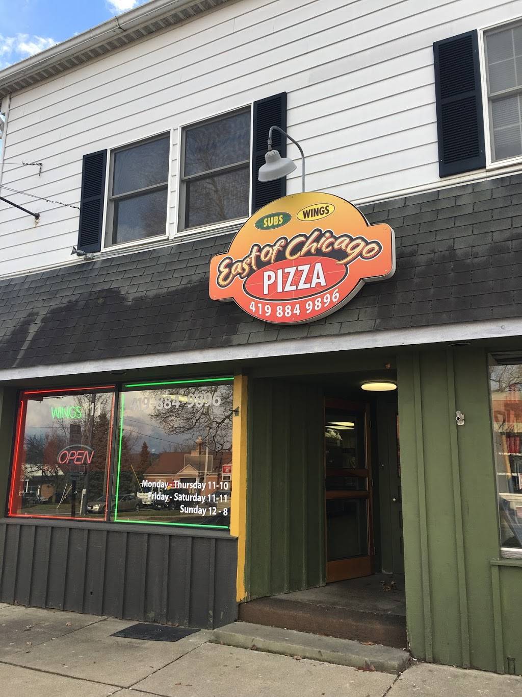 East of Chicago | restaurant | 11 W Main St, Lexington, OH 44904, USA | 4198849896 OR +1 419-884-9896