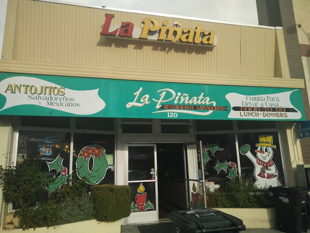 La Piñata | restaurant | 120 N B St, San Mateo, CA 94401, USA | 6503445722 OR +1 650-344-5722