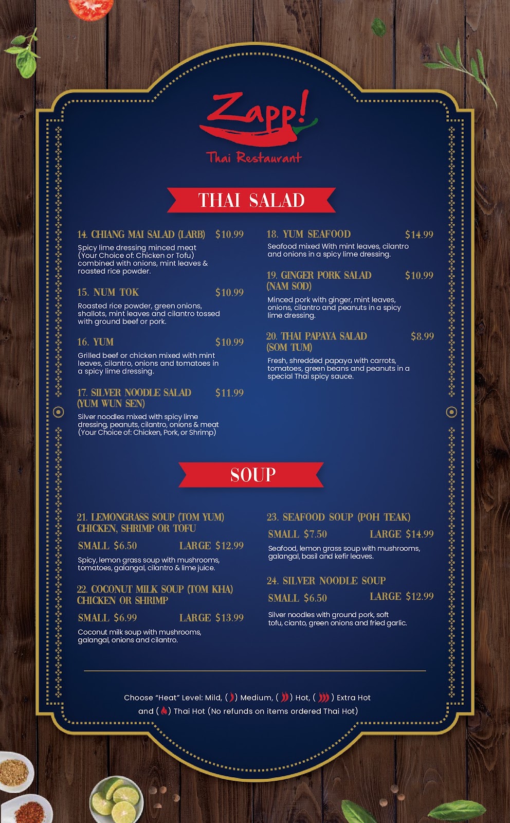 Zapp Thai Restaurant | restaurant | 2045 N State St, Greenfield, IN 46140, USA | 3174626848 OR +1 317-462-6848