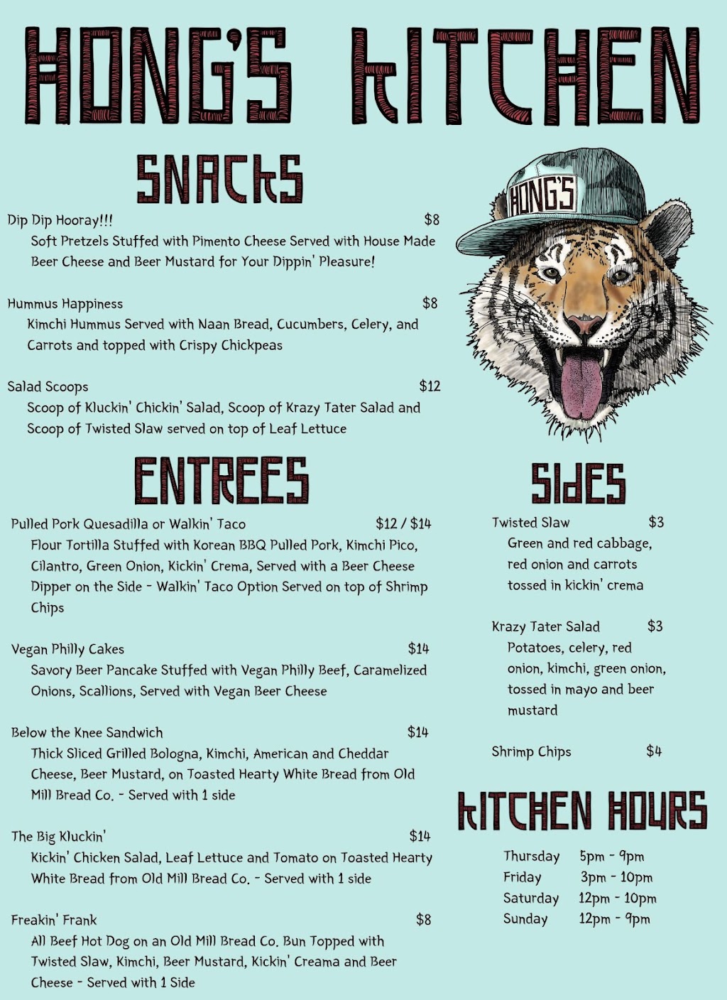 Hongs Kitchen | restaurant | 131 S Central St, Knoxville, TN 37902, USA | 8652746431 OR +1 865-274-6431