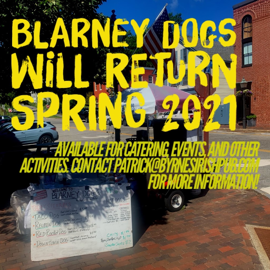 Blarney Dogs | meal takeaway | 1 Elm St, Bath, ME 04530, USA | 2077299400 OR +1 207-729-9400