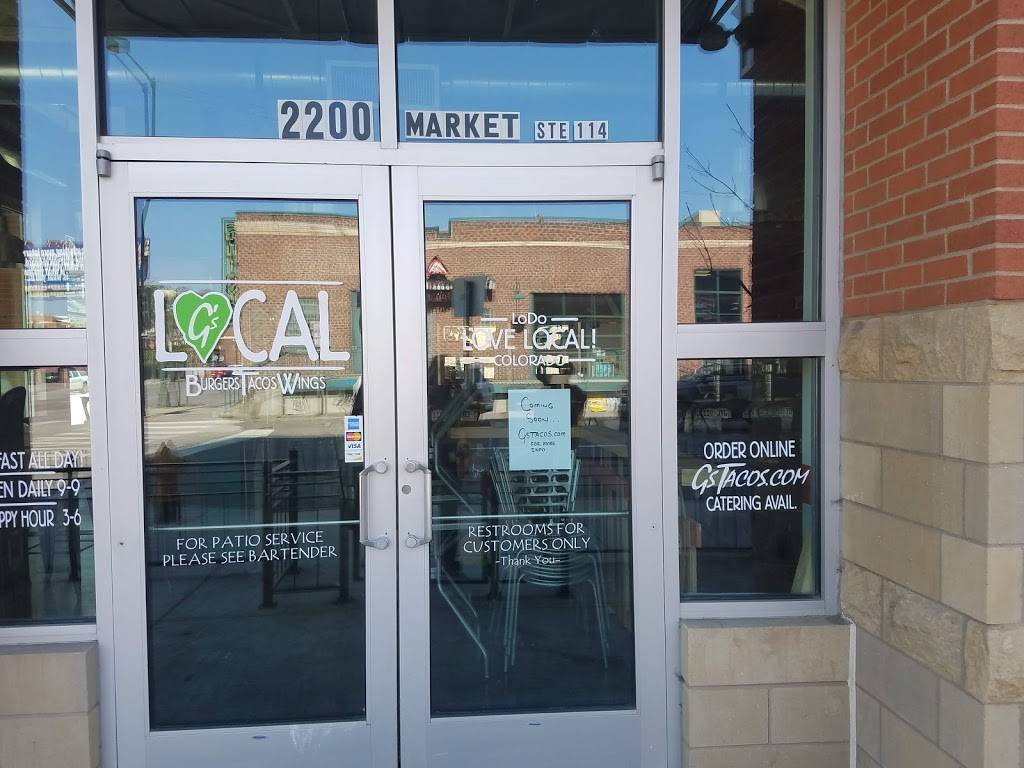 G’s Tacos - LoDo | restaurant | 2200 Market St #114, Denver, CO 80205, USA | 7202160259 OR +1 720-216-0259