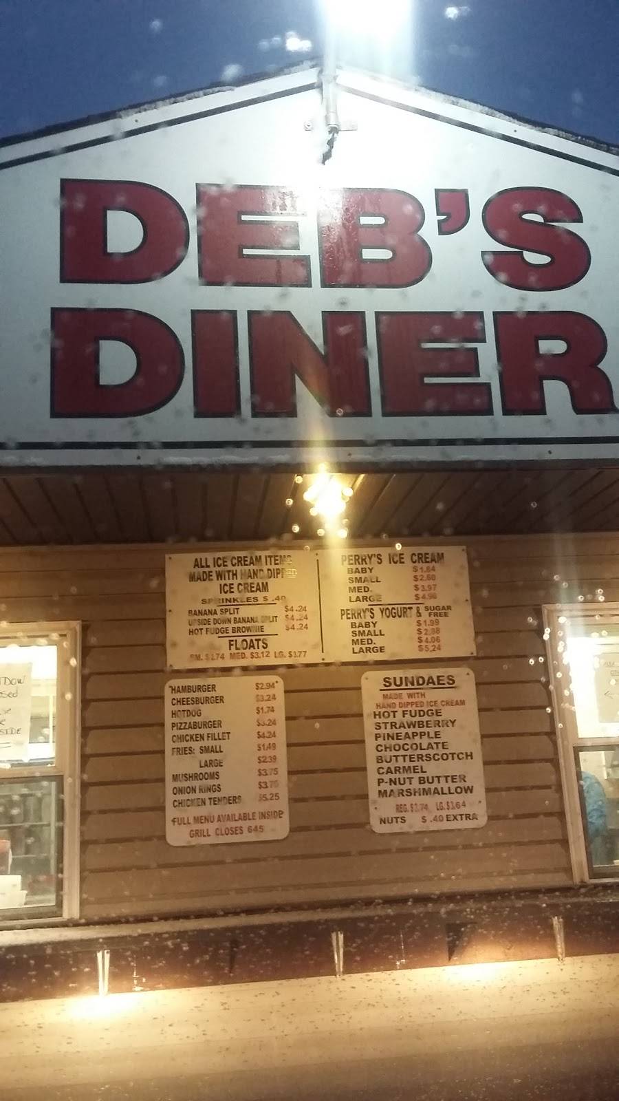 Debs Diner | restaurant | 720 Main St, Strattanville, PA 16258, USA | 8147643001 OR +1 814-764-3001