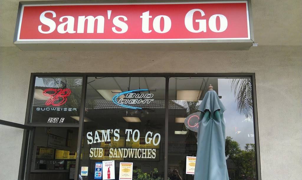 Sams To Go | restaurant | 6831 Hollister Ave, Goleta, CA 93117, USA | 8056853022 OR +1 805-685-3022