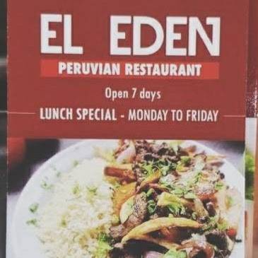 El Eden | restaurant | 114 Broadway, Newark, NJ 07104, USA | 8622673200 OR +1 862-267-3200