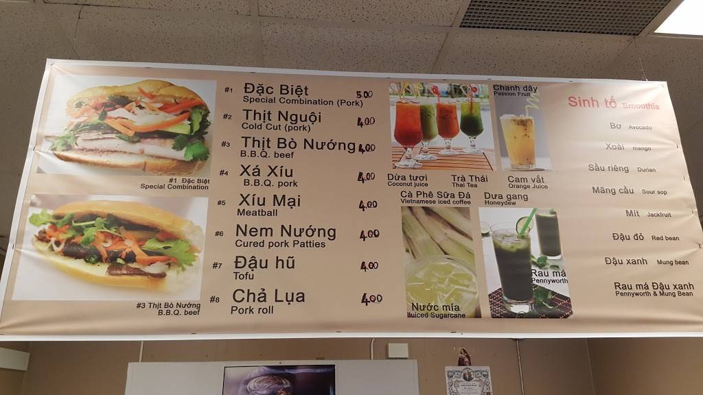 Banh Mì Mia | cafe | 461 Belmont Ave, Springfield, MA 01108, USA | 4138882223 OR +1 413-888-2223