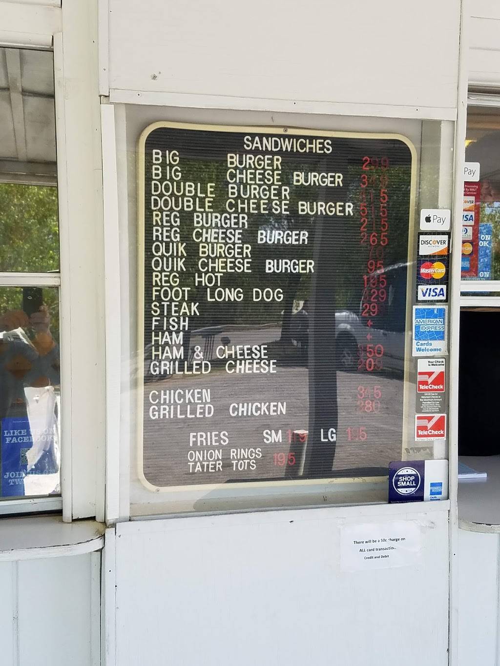 Quik Burger | restaurant | 2197 S Lee Hwy, Cleveland, TN 37311, USA | 4234720463 OR +1 423-472-0463