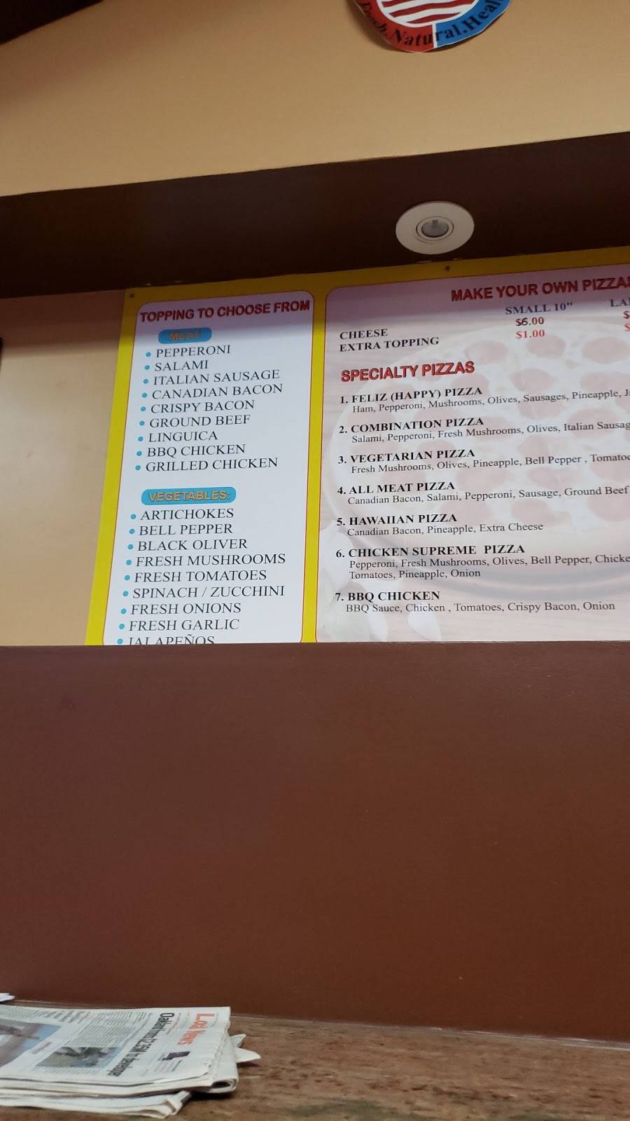 Fast Pizza John 7 | restaurant | 16392 E 14th St, San Leandro, CA 94578, USA | 5102787000 OR +1 510-278-7000