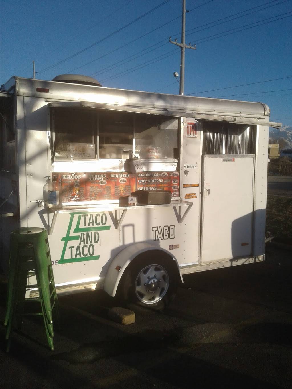 El Taco And Taco LLC (Taco Stand) | restaurant | 3855 S 500 W, South Salt Lake, UT 84115, USA | 8015609453 OR +1 801-560-9453