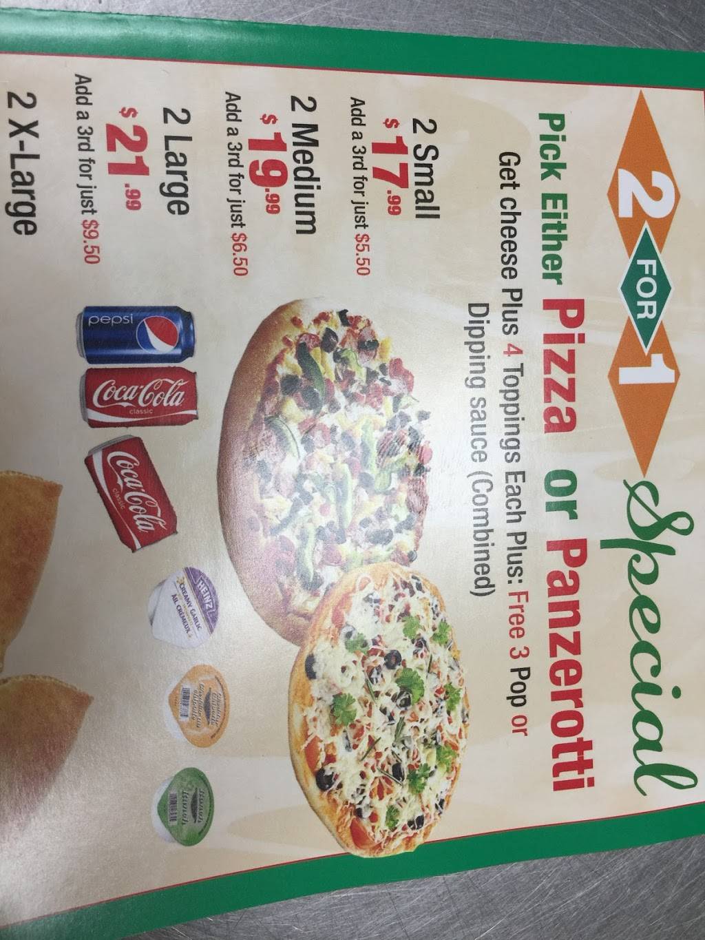 Fabulous 2 for 1 Pizza & Wings | restaurant | 483 Dundas St, London, ON N6B 1W4, Canada | 5194397779 OR +1 519-439-7779