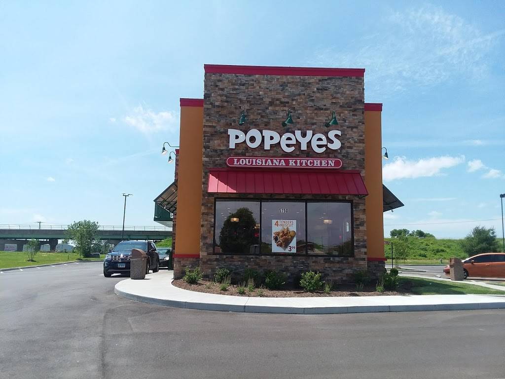 Popeyes Louisiana Kitchen | restaurant | 5750 Belleville Crossing St, Belleville, IL 62226, USA | 6189725203 OR +1 618-972-5203