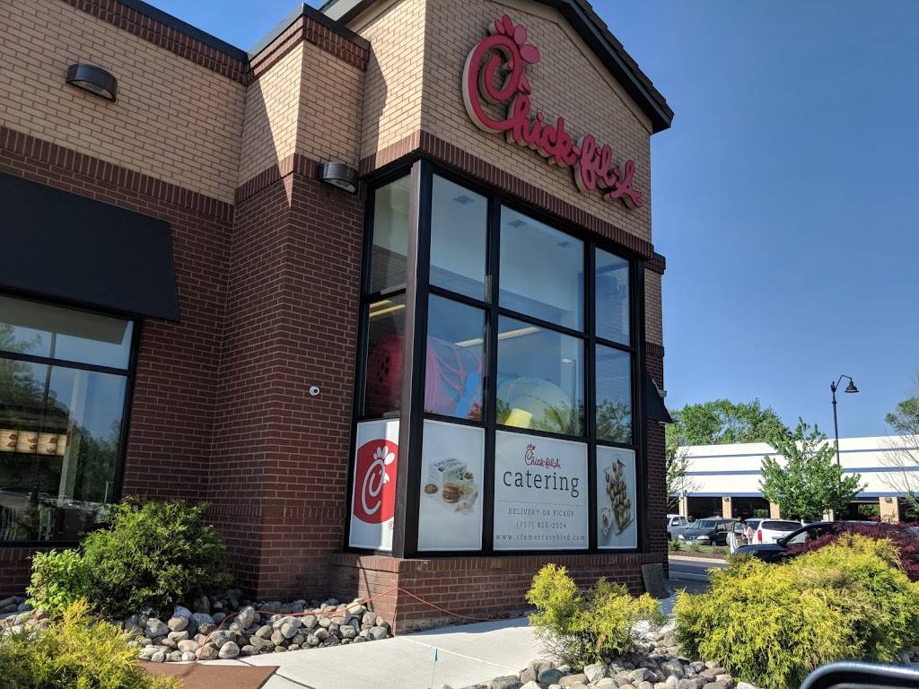 Chick-fil-A | restaurant | 110 Marketplace Dr, Hampton, VA 23666, USA | 7578252224 OR +1 757-825-2224