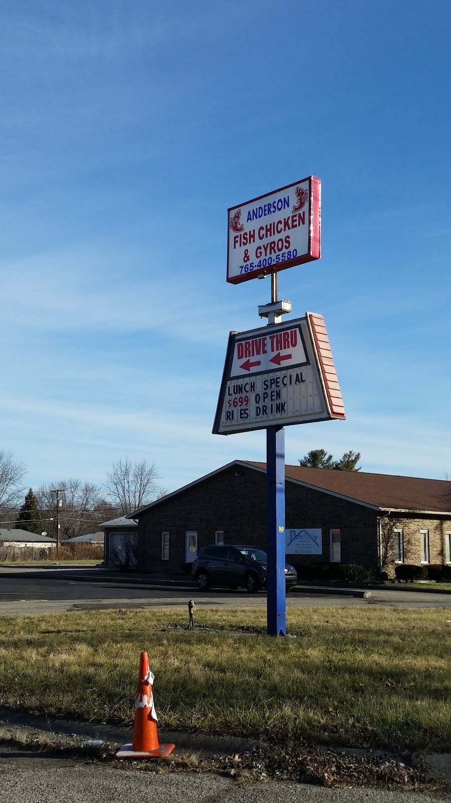Anderson Fish Chicken & Gyro | restaurant | 730 W 53rd St, Anderson, IN 46013, USA | 7654005580 OR +1 765-400-5580