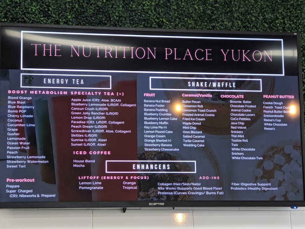 The Nutrition Place Yukon | restaurant | 1751 Garth Brooks Blvd, Yukon, OK 73099, USA | 4054675232 OR +1 405-467-5232