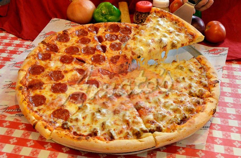 Amatos Pizza | restaurant | 1737 N Harlem Ave, Chicago, IL 60707, USA | 7736224333 OR +1 773-622-4333