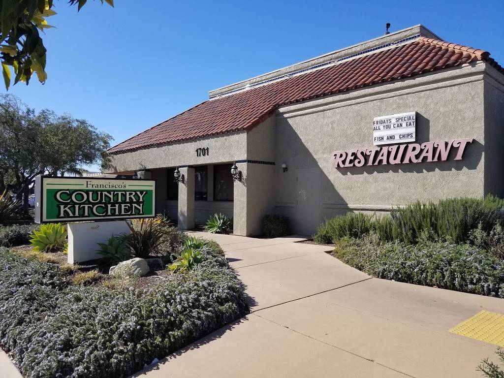 Franciscos Country Kitchen | restaurant | 1701 N Broadway, Santa Maria, CA 93458, USA | 8059250035 OR +1 805-925-0035