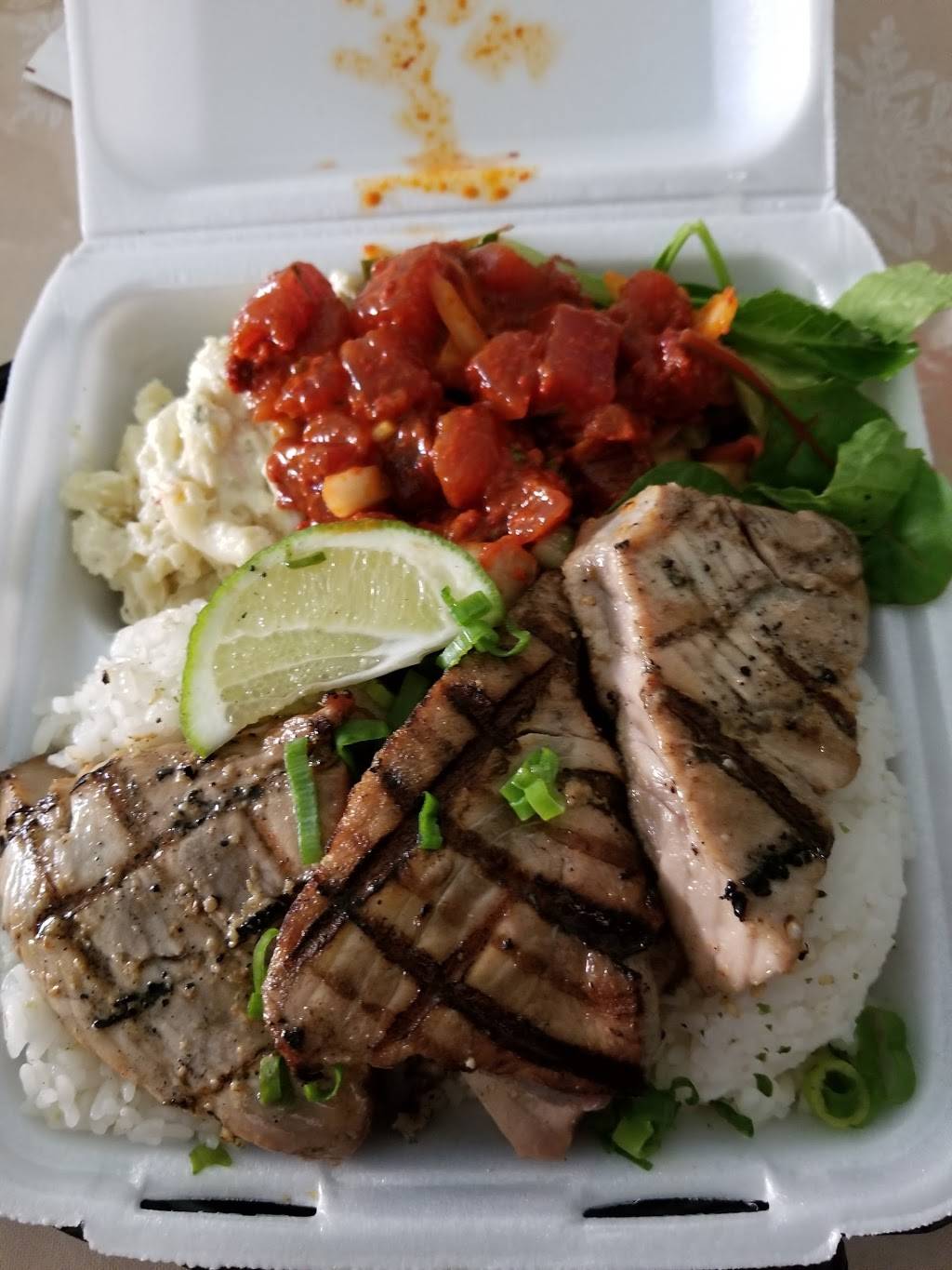 Flyin Ahi | restaurant | 200 Akamainui St, Mililani, HI 96789, USA | 8087977202 OR +1 808-797-7202