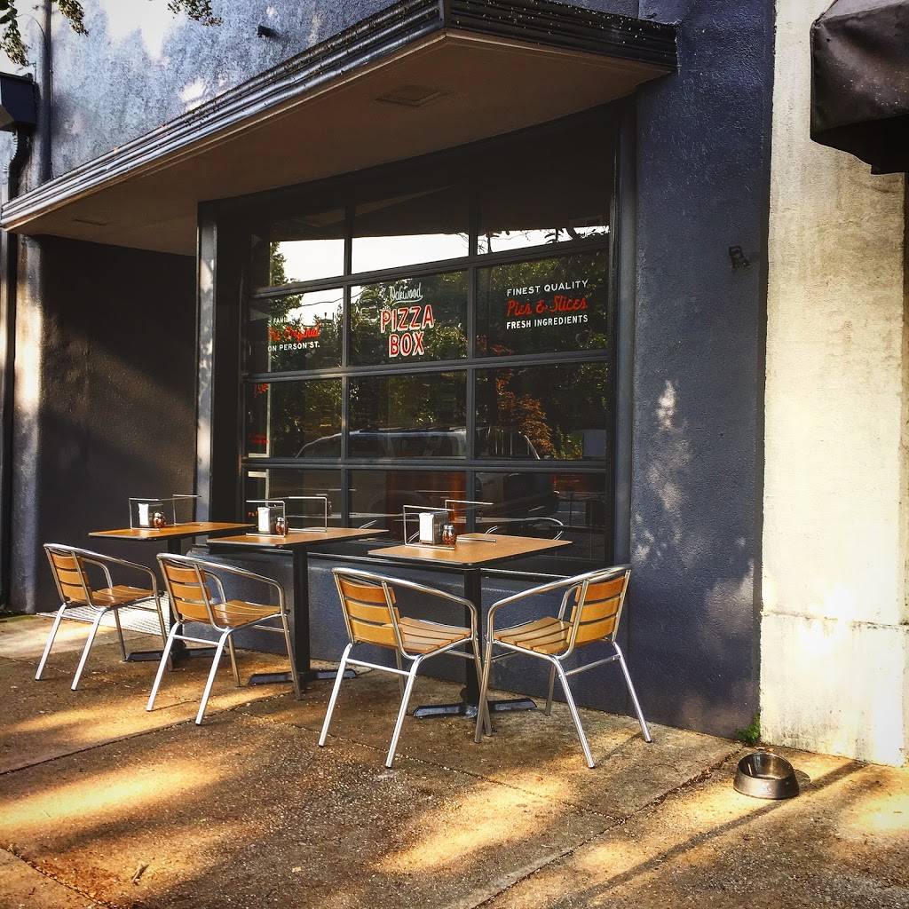 Oakwood Pizza Box | restaurant | 610 N Person St, Raleigh, NC 27604, USA | 9195941605 OR +1 919-594-1605