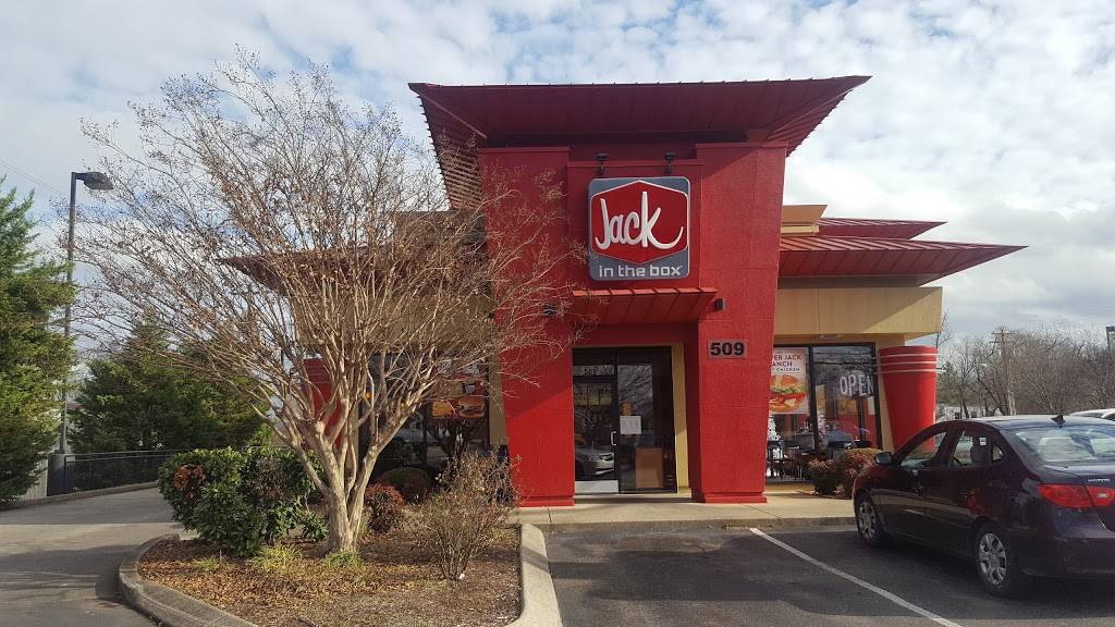 Jack in the Box | restaurant | 509 S Cumberland St, Lebanon, TN 37087, USA | 6154534767 OR +1 615-453-4767