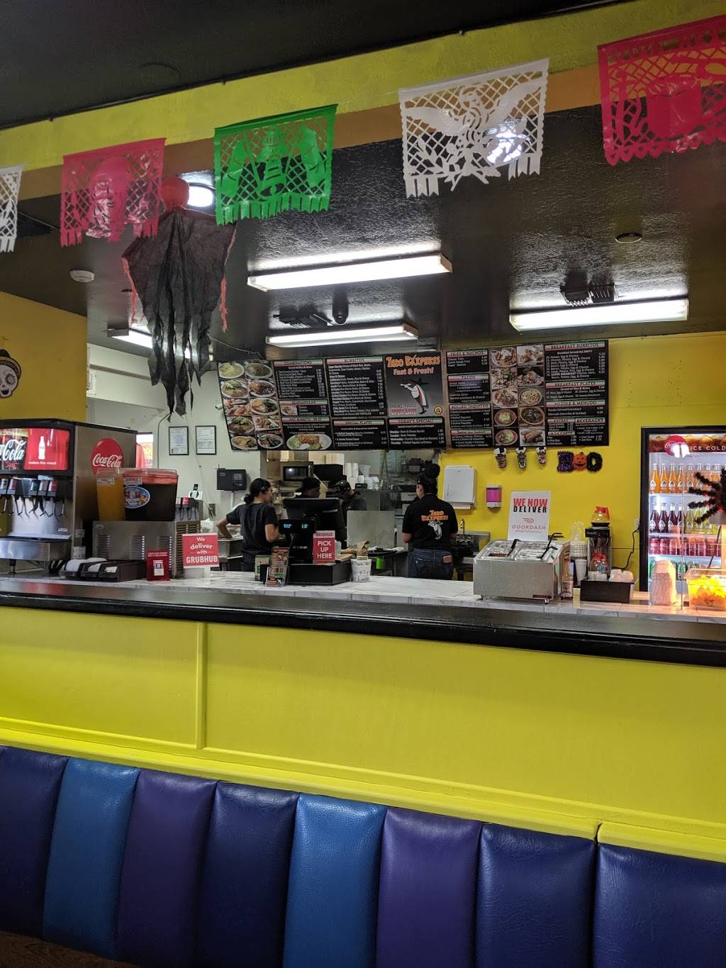 Taco Exxpress | restaurant | 1730 W Texas St, Fairfield, CA 94533, United States | 7076399666 OR +1 707-639-9666
