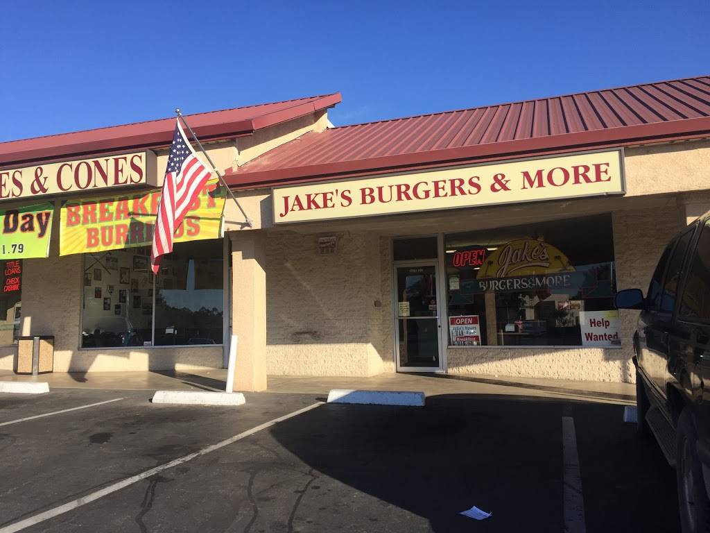 Jakes Burgers & More | restaurant | 1751 Oro Dam Blvd E, Oroville, CA 95966, USA | 5305348588 OR +1 530-534-8588