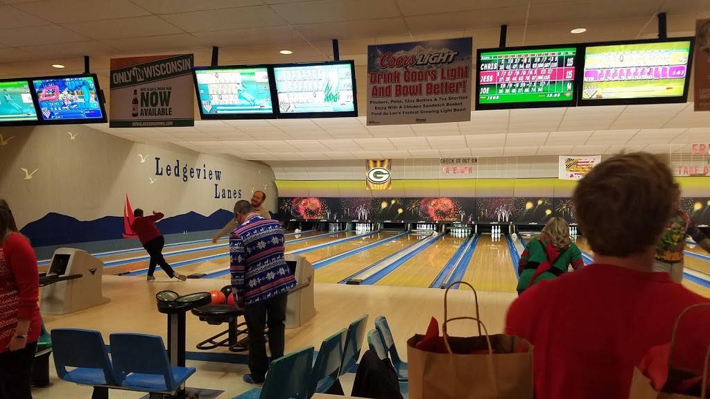 Ledgeview Lanes Inc | restaurant | 170 Prairie Rd, Fond du Lac, WI 54935, USA | 9209231233 OR +1 920-923-1233
