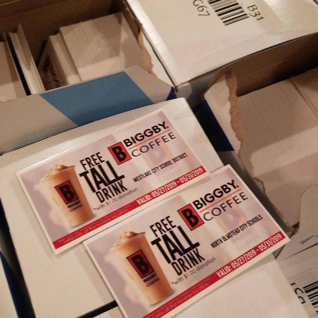 BIGGBY COFFEE | restaurant | 26625 Brookpark Ext, North Olmsted, OH 44070, USA | 4403857778 OR +1 440-385-7778