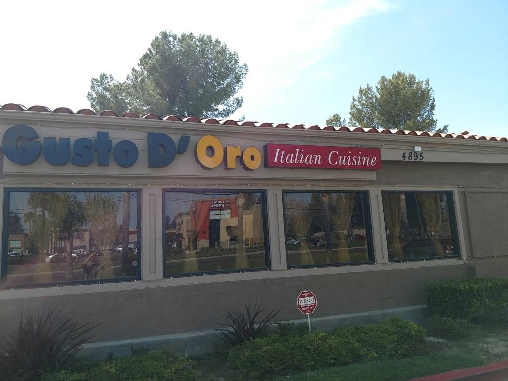 Gusto DOro Italian Cuisine | restaurant | 4895 Valley View Ave, Yorba Linda, CA 92886, USA | 6574442848 OR +1 657-444-2848